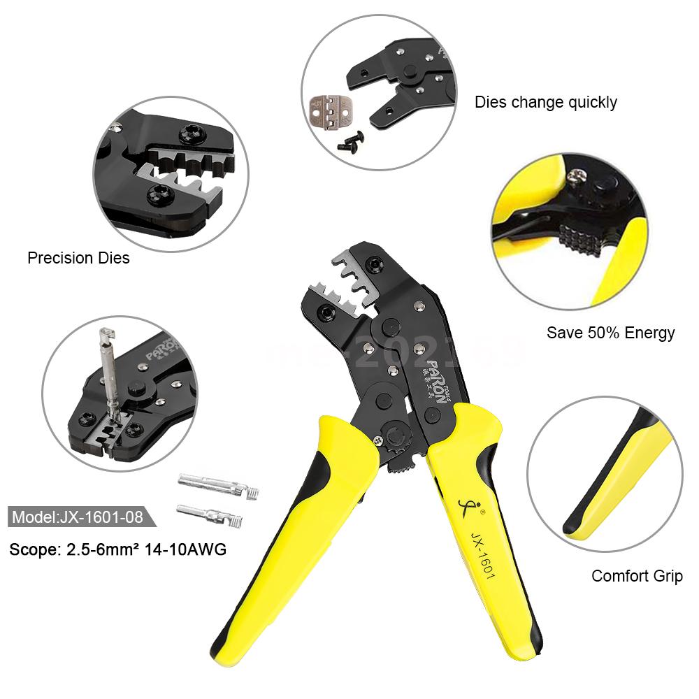 PARON Professional MC4 Solar Panel Crimping Tools Wire Terminal Crimper ...